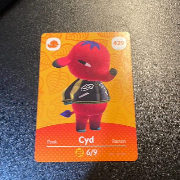 Cyd - Animal Crossing New Horizons Amiibo Card Series 5 - Picture 1 of 2